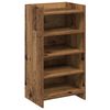 vidaXL Sko skab Gammelt tr&aelig; 48 x 36 x 92 cm Konstrueret tr&aelig;