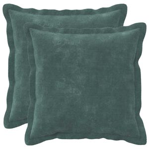 vidaXL Pudebetr&aelig;k 2 pcs HOUTEN Hav Bl&aring; 30 x 30 cm Mikrofiber Fleece