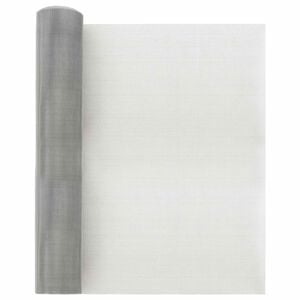 vidaXL Netsk&aelig;rm 40 x 2000 cm 18 mesh Rustfrit St&aring;l 304 S&oslash;lv