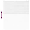 vidaXL Persienner Hvid 130 x 110 cm Aluminium
