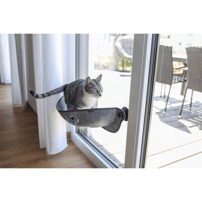 Kerbl katteseng til vinduet Flizino 70 x 26 x 26 cm grå