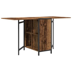 vidaXL Spisebord 144 x 60 x 75 cm Konstrueret tr&aelig; Gammelt tr&aelig;