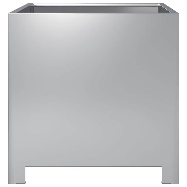 vidaXL plantekrukke 40x40x40 cm galvaniseret stål