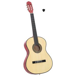 vidaXL klassisk guitar for begyndere 4/4 39" lindetr&aelig;