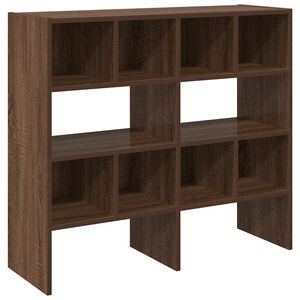 vidaXL skostativer stabelbare 2 stk. 89,5x30x40 cm brun egetr&aelig;sfarve