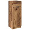 vidaXL Badev&aelig;relsesskab Gammelt tr&aelig; 32 x 34 x 90 cm Konstrueret tr&aelig;