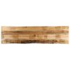 vidaXL bordplade 160x40x3,8 cm naturlig kant massivt ru mangotr&aelig;