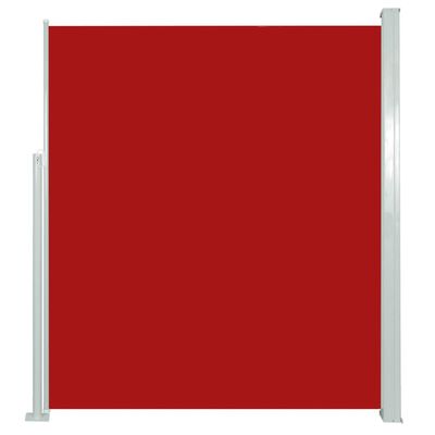 vidaXL sidemarkise til terrasse 180x300 cm rød