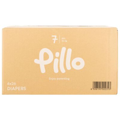 Pillo bleer 104 stk. str. 7 (15+ kg)