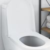 vidaXL Toilet s&aelig;de Indstillelig Hvid 48 x 36,5 x 4,5 cm Polypropylen