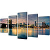 vidaXL L&aelig;rredsbillede 200x100 cm Brooklyn Bridge
