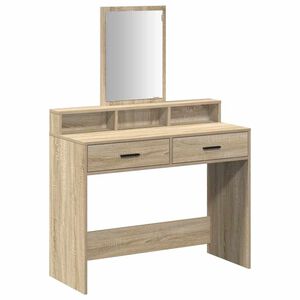vidaXL Kl&aelig;deskab Sonoma eg 100 x 41 x 140 cm Konstrueret tr&aelig;