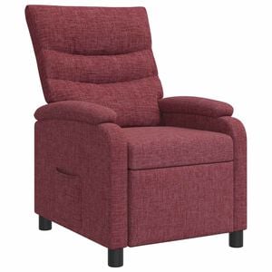 vidaXL Recliner Vinr&oslash;d Stof