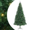 vidaXL Kunstigt juletr&aelig; med stativ Gr&oslash;n 300 cm PVC og metal og plast