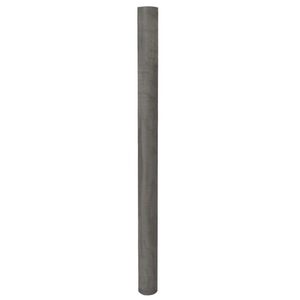 vidaXL net 100 x 1000 cm rustfrit st&aring;l s&oslash;lvfarvet