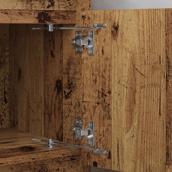 vidaXL Pull Rod Hinge 12 pcs S&oslash;lv 190 mm Jern