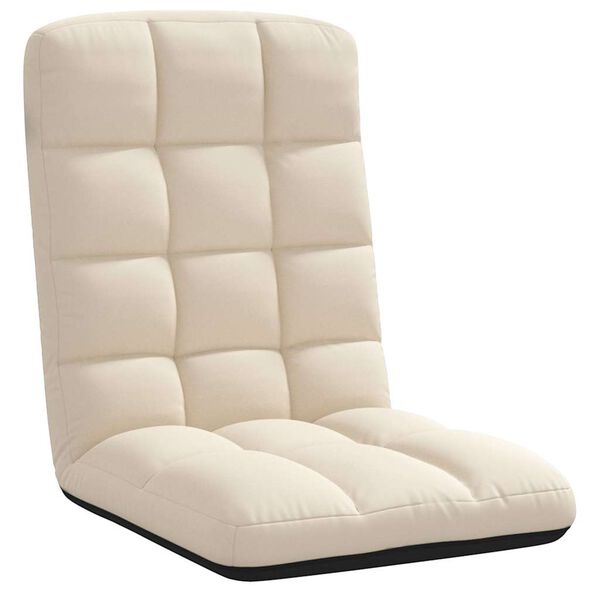 vidaXL foldbar gulvstol i h&oslash;r 71x51x62 cm