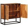 vidaXL Sideboard Beta Naturfarvet 70 x 30 x 75 cm Massivt Akacietr&aelig;