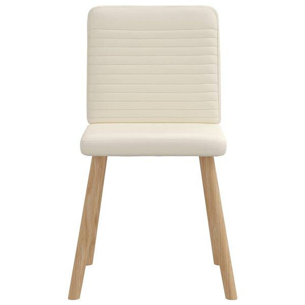 vidaXL spisebordsstole 2 stk. linned