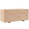 vidaXL plantekasse 110x40x49,5 cm massivt fyrretr&aelig;