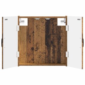 vidaXL Dartboard Skab HOORN Gammelt tr&aelig; 52,5 x 10,5 x 53,5 cm