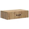 vidaXL V&aelig;gh&aelig;ngt Sideskab 59 x 34,5 x 17 cm Konstrueret tr&aelig; Artisan-eg
