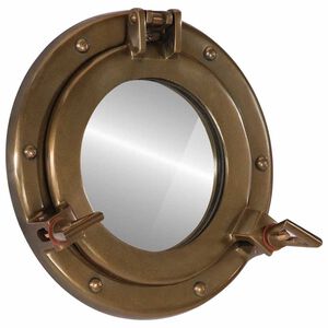 vidaXL ko&oslash;jespejl diam. 23 cm v&aelig;gh&aelig;ngt aluminium og glas
