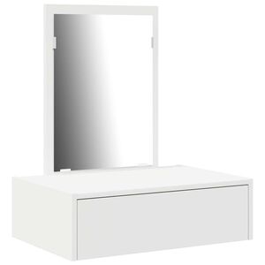 vidaXL Kl&aelig;deskab Hvid 60 x 40 x 70 cm Konstrueret tr&aelig;