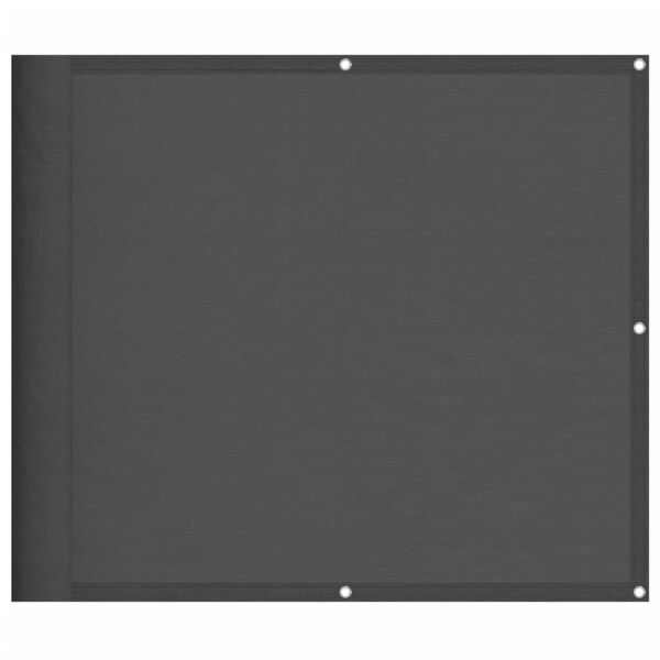 vidaXL altanafsk&aelig;rmning 90x1000 cm 100 % polyester antracitgr&aring;
