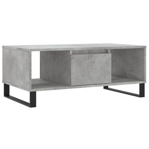 vidaXL sofabord 90x50x36,5 cm konstrueret tr&aelig; betongr&aring;