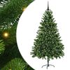 vidaXL Juletr&aelig; med 300 LED'er med stativ Gr&oslash;n 180 cm PE