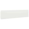 vidaXL pl&aelig;nekanter 10 stk. 25x103 cm koldvalset st&aring;l hvid