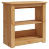 vidaXL Akvarium stand PANAMA Brun 60 x 30 x 60 cm Massivt fyrretr&aelig;