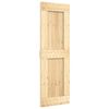 vidaXL D&oslash;r NARVIK 70 x 210 cm Massivt Fyrretr&aelig; (Ubehandlet)