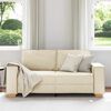 vidaXL 2-personers sofa i linned 180x78x84 cm