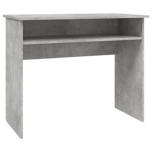 vidaXL skrivebord 90x50x74 cm konstrueret tr&aelig; betongr&aring;