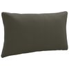 vidaXL 1-delte rygpuder PUTTEN 100% polyester Antracit 80 x 40 x 15 cm