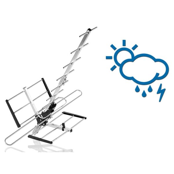 One For All udend&oslash;rs tv-antenne 87x42x73,7 cm metal