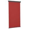 vidaXL sidemarkise til altan 125x250 cm r&oslash;d