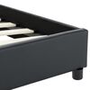 vidaXL sengestel 100x200 cm kunstl&aelig;der sort