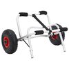 vidaXL kajakvogn 45 kg foldbar aluminium