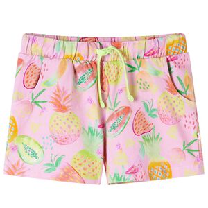 Shorts til b&oslash;rn str. 104 med sn&oslash;re lyser&oslash;d