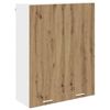 vidaXL H&aelig;ngeskab Artisan Egetr&aelig; 80 x 31 x 100 cm Konstrueret tr&aelig;
