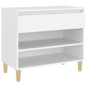 vidaXL skoreol 70x36x60 cm konstrueret tr&aelig; hvid