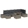 vidaXL Havesofa S&aelig;t 8 stk. polyrattan