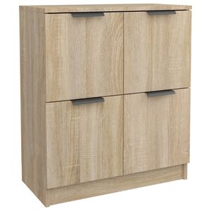 vidaXL sk&aelig;nk 60x30x70 cm konstrueret tr&aelig; sonoma-eg