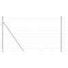 vidaXL Hegnsp&aelig;l Galvaniseret 50 x 1,4 m St&aring;l