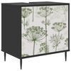vidaXL Badev&aelig;relsesskab GOTHA Sort eg 60 x 40 x 61 cm Konstrueret tr&aelig;