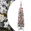 vidaXL Kunstigt juletr&aelig; Gr&oslash;n 120 cm PVC og St&aring;l og Plastik