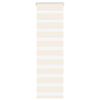 vidaXL zebragardin marmorbeige 40x100 cm stofbredde 35,9 cm polyester